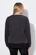 Cardigan, kort komfortpassform, fluffy strikk, lange ermer