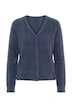 Strickjacke, kurzer Komfort Fit, Flausch-Strick, Langam