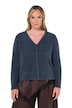 Strickjacke, kurzer Komfort Fit, Flausch-Strick, Langam