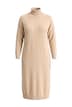 Maxi-Strickkleid, Loose Fit, Rollkragen, Langarm
