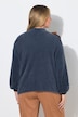 Pullover, Boxy Fit, Schulter CutOut, Schleifenbrosche