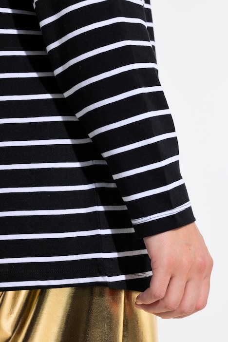 Langarmshirt, Komfort Fit, gesticktes Herz