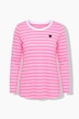 Langarmshirt, Komfort Fit, gesticktes Herz