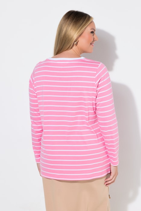 Langarmshirt, Komfort Fit, gesticktes Herz