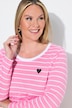 Langarmshirt, Komfort Fit, gesticktes Herz