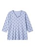 T-Shirt, A-Linie, Pünktchen-Muster, 