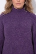 Rollkragen-Pullover, Boxy Fit, Stehkragen, Sternenknöpfe
