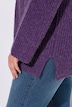 Rollkragen-Pullover, Boxy Fit, Stehkragen, Sternenknöpfe