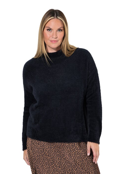 Pullover, Boxy Fit, Federgarn-Strick