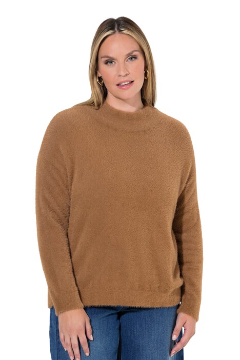 Pullover, Boxy Fit, Federgarn-Strick