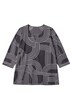 T-Shirt, bequem, grafisches Muster, 3/4-Ärmel