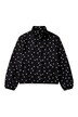 Blouson, lässige kurze Passform, Punkte, Ballonsaum