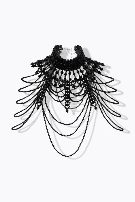 Perlen-Oberteil, spektakuläres Accessoire
