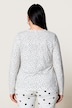Langarmshirt, Classic Fit, Punkte, elastischer Saum