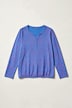 Langarmshirt, Classic Fit, Punkte, elastischer Saum