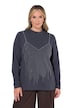 Langarmshirt, Komfort Fit, Glitzersteinchen-