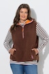 Teddy-Pullunder, Kapuze, Tasche