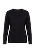 Langarmshirt, Komfort Fit, Rippjersey