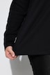 T-shirt met lange mouwen, comfort fit, ribjersey