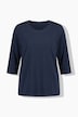 T-Shirts, 2er-Pack, uni/Ringel, Rundhals, 3/4-Arm
