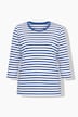 T-Shirts, 2er-Pack, uni/Ringel, Rundhals, 3/4-Arm
