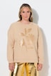 Sweatshirt, Boxy Fit, Satin-Blume