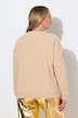 Sweatshirt, Boxy Fit, Satin-Blume