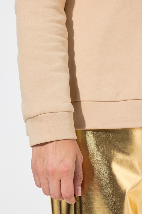 Sweatshirt, Boxy Fit, Satin-Blume