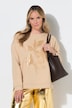 Sweatshirt, Boxy Fit, Satin-Blume