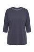T-Shirt, Komfort Fit, Glitzersteinchen, 3/4-Ärmel