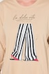 Langarmshirt, A-Linie, Fashion-Motiv