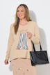 Langarmshirt, A-Linie, Fashion-Motiv
