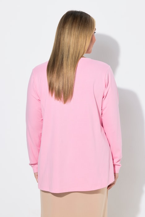 Langarmshirt, A-Linie, Fashion-Motiv