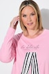 Langarmshirt, A-Linie, Fashion-Motiv