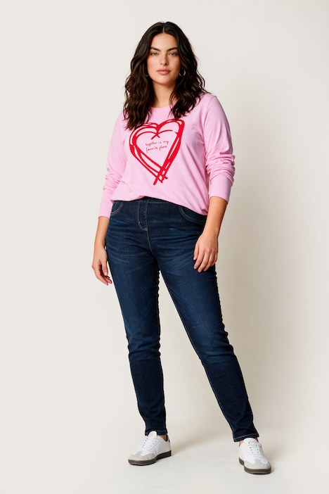 Jeggings Sienna, Slim Fit, Stretch, Rippbündchen