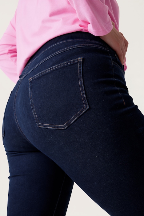 Jeggings Sienna, Slim Fit, Stretch, Rippbündchen