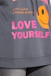 Hoodie, Boxy Fit, Kapuze, Schriftzug