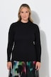 Langarmshirt, Slim Fit, Rippjersey, Wellenkanten