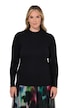 Langarmshirt, Slim Fit, Rippjersey, Wellenkanten