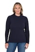 Langarmshirt, Slim Fit, Rippjersey, Wellenkanten