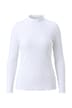 Langarmshirt, Slim Fit, Rippjersey, Wellenkanten