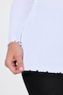 Langarmshirt, Slim Fit, Rippjersey, Wellenkanten