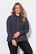 Bluse, A-linje, elastisk rynket byste