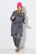 Hoodie, oversized, Smileys und Schriftzug, Kapuze