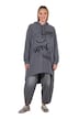 Hoodie, oversized, Smileys und Schriftzug, Kapuze