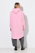 Hoodie, oversized, Smileys und Schriftzug, Kapuze