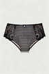TruYou String-Panty, Spitze, Hahnentritt-Muster, Mikrofaser
