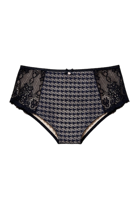TruYou String-Panty, Spitze, Hahnentritt-Muster, Mikrofaser