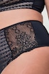 TruYou String-Panty, Spitze, Hahnentritt-Muster, Mikrofaser