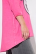 T-shirt met lange mouwen, A-lijn, smiley met pailletten